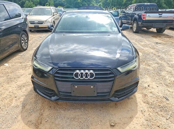 WAUG8AFC4JN012605 2018 AUDI A6 Black Widok z tyłu