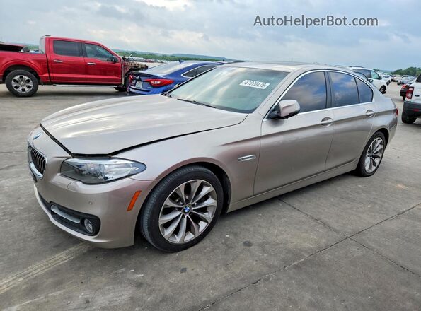 WBA5A5C53GD526498 2016 BMW 5 SERIES Silver Задня ліва чверть