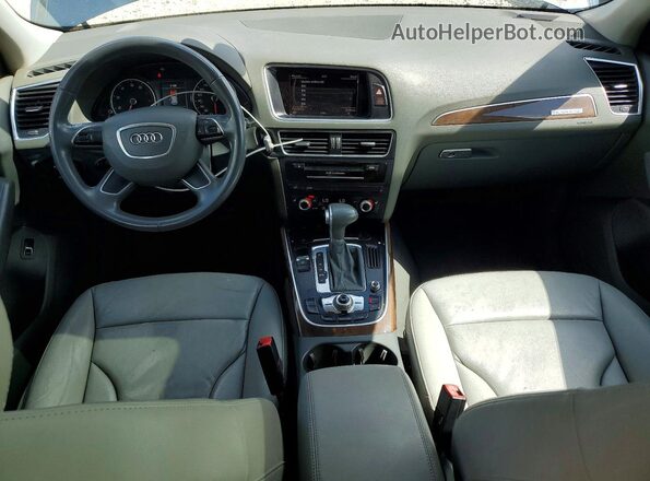 WA1C2AFP0GA070100 2016 AUDI Q5 Синий Вид щитка приборов