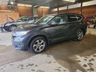 2018 Honda Cr-v Ex Gray vin: 2HKRW2H59JH623008