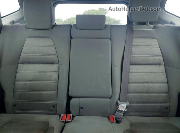 2HKRW5H31JH425605 2018 HONDA CRV Серебряный Вид задней части салона