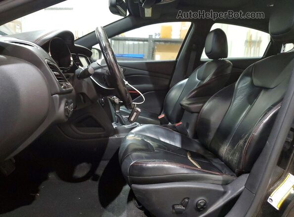 1C3CDFEB8GD644061 2016 DODGE DART Black Вид панелі приладів