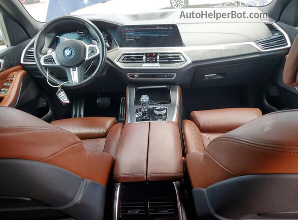 5UXTA6C07N9L65690 2022 BMW X5 Черный Вид щитка приборов