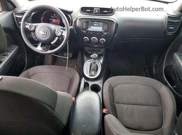 KNDJN2A21K7639208 2019 KIA SOUL Красный Вид щитка приборов