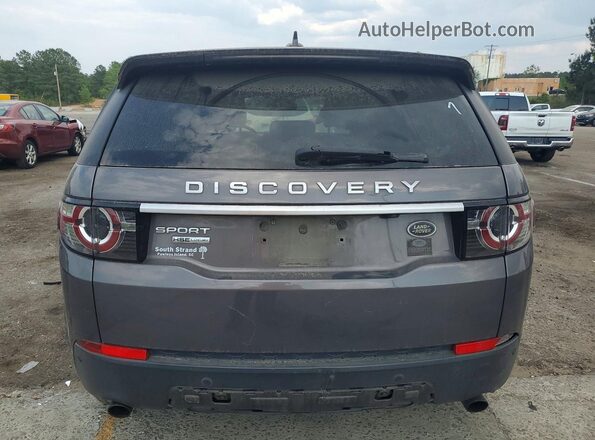 SALCT2BG5GH594518 2016 LAND ROVER DISCOVERY Серый Вид салона спереди