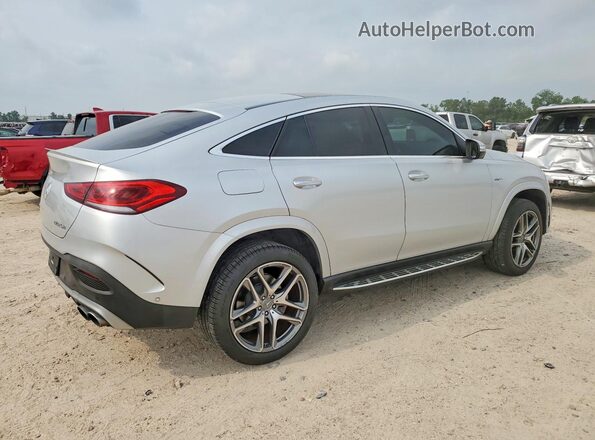 4JGFD6BB2MA387047 2021 MERCEDES-BENZ GLE Серебряный Передняя правая четверть