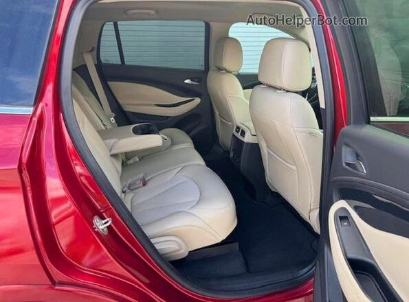 LRBFXASA1HD049406 2017 BUICK ENVISION Красный Вид подкапотного пространства