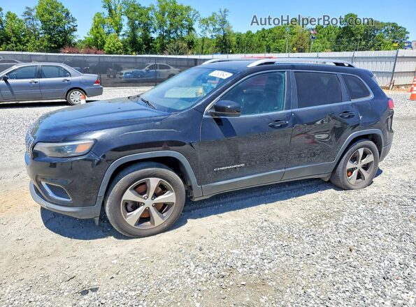 1C4PJMDXXKD237312 2019 JEEP CHEROKEE Черный Задняя левая четверть