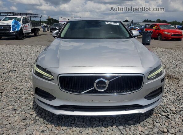 LVY982MK6JP016406 2018 VOLVO S90 Серебряный Вид сзади