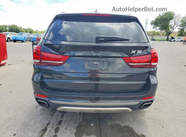 5UXKR2C53J0Z17967 2018 BMW X5 Черный Вид салона спереди