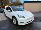 2021 Tesla Model Y Белый vin: 5YJYGDEE5MF295078