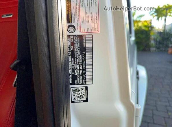 W1NYC7HJ0RX495684 2024 MERCEDES-BENZ G-CLASS Белый Вид задних сидений