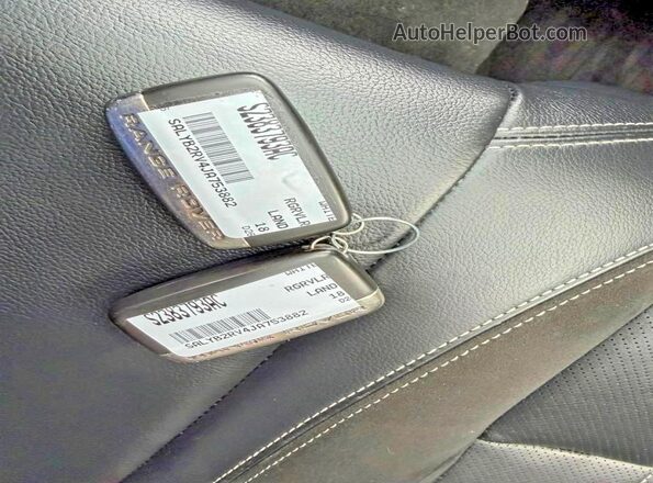 SALYB2RV4JA753882 2018 LAND ROVER RANGE Белый Панорамный вид салона 360°