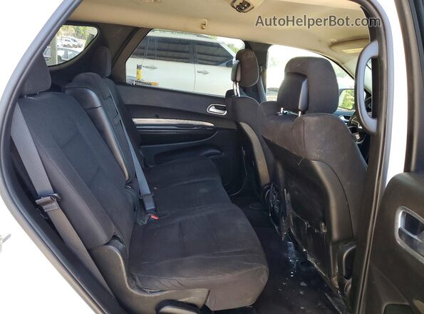 1C4RDJAG7KC606541 2019 DODGE DURANGO Белый Вид задней части салона