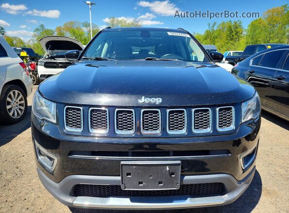 3C4NJDCB7JT315292 2018 JEEP COMPASS Черный Вид сзади