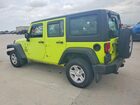 2016 Jeep Wrangler Unlimited Sport Зеленый vin: 1C4BJWKG5GL321463
