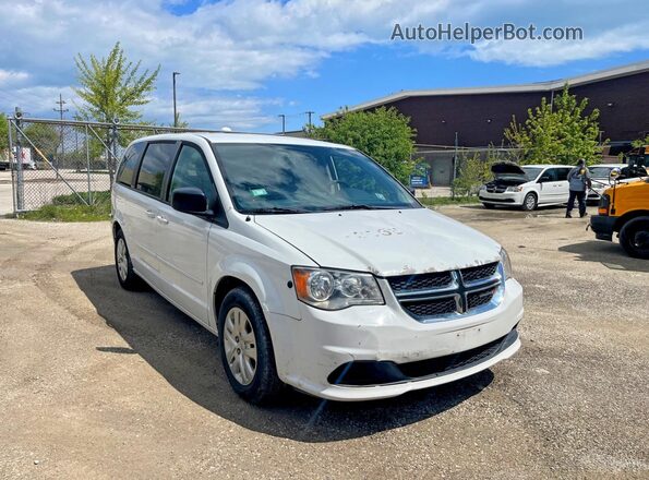 2C4RDGBG3GR342217 2016 DODGE GRAND Белый Передняя левая четверть