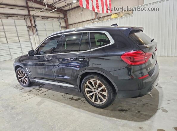 5UXTR7C54KLF32518 2019 BMW X3 Черный Задняя правая четверть