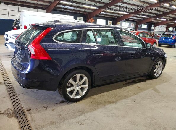 YV140MEK7G1314343 2016 VOLVO V60 Синий Передняя правая четверть