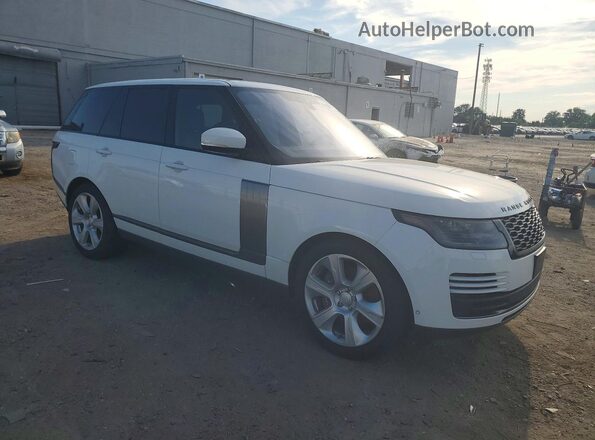 SALGS2RE9JA383721 2018 LAND ROVER RANGE ROVER White Front view
