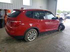 2017 Bmw X3 Xdrive28i Red vin: 5UXWX9C38H0T24582