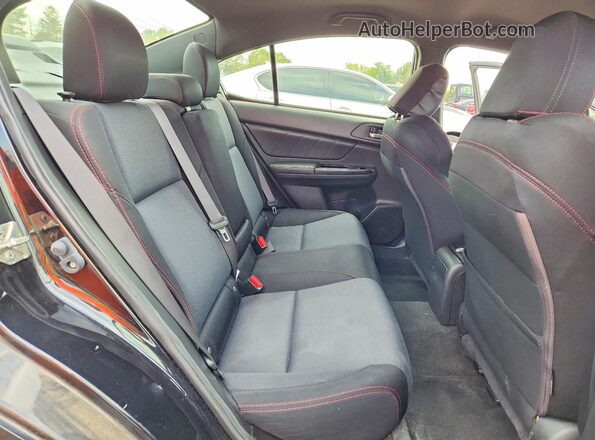 JF1VA1A67L9822702 2020 SUBARU WRX Black Widok wnętrza z tyłu