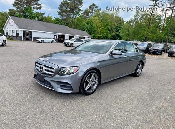 WDDZF4KB5HA072058 2017 MERCEDES-BENZ E Серый Задняя правая четверть