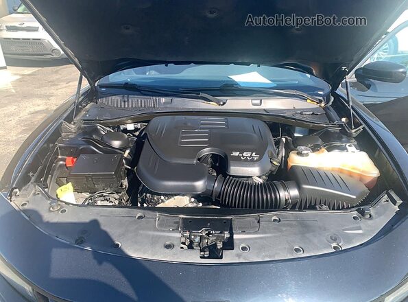 2C3CDXBGXNH212593 2022 DODGE CHARGER Black Widok deski rozdzielczej