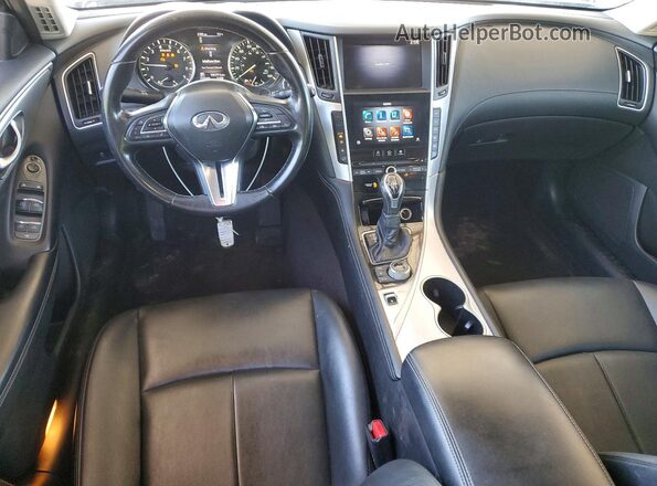 JN1EV7AP8LM206551 2020 INFINITI Q50 Blue Widok zestawu wskaźników
