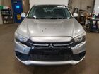 2018 Mitsubishi Outlander Sport Es Silver vin: JA4AP3AU1JU002489