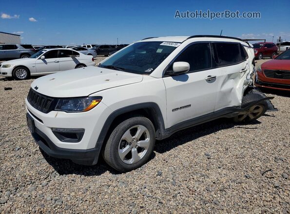 3C4NJDBB9JT239513 2018 JEEP COMPASS Белый Передняя левая четверть