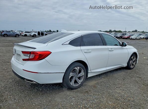 1HGCV1F49KA033771 2019 HONDA ACCORD White Przód prawy