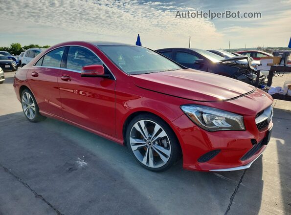 WDDSJ4EB6KN776250 2019 MERCEDES-BENZ CLA-CLASS Red Դիմացի տեսք