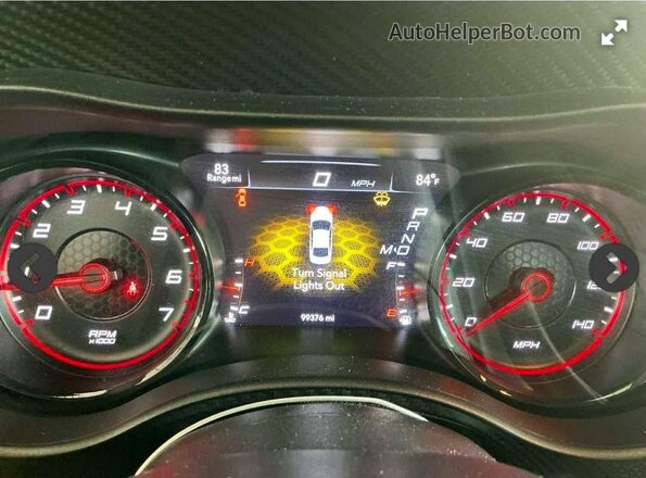 2C3CDXBG7PH561732 2023 DODGE CHARGER Синий Вид щитка приборов