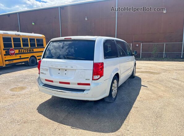 2C4RDGBG7GR367928 2016 DODGE CARAVAN Белый Передняя правая четверть