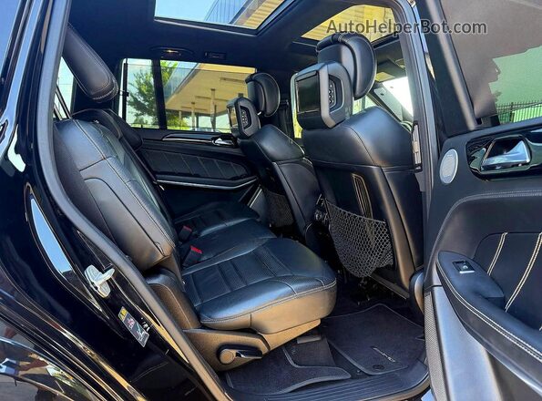 4JGDF7EE9GA710799 2016 MERCEDES-BENZ GL-CLASS Black Vista interior delantera