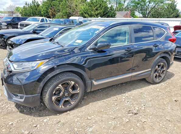 7FARW2H96JE024346 2018 HONDA CR-V Черный Задняя левая четверть