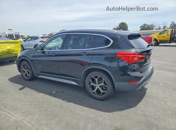 WBXHT3Z37H4A56438 2017 BMW X1 Черный Задняя правая четверть
