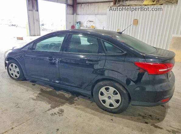 1FADP3E22HL222595 2017 FORD FOCUS Черный Задняя левая четверть