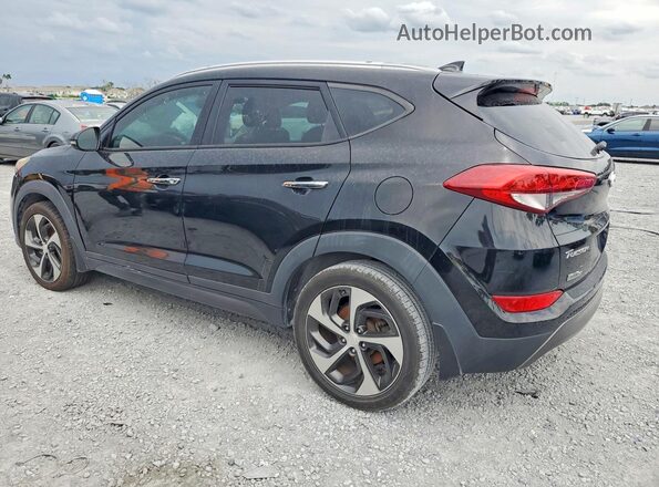 KM8J33A27GU197681 2016 HYUNDAI TUCSON Черный Задняя правая четверть