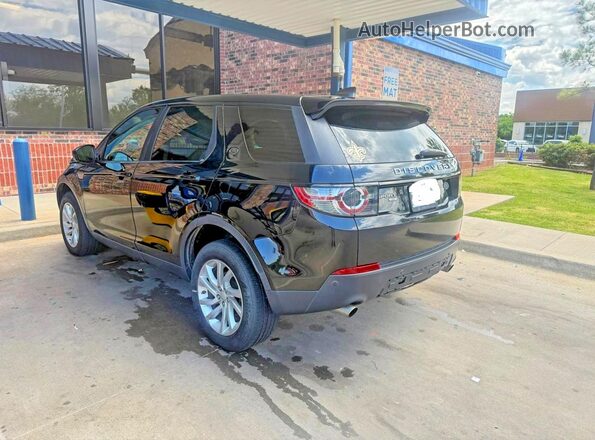 SALCR2RX3JH749904 2018 LAND ROVER DISCOVERY Черный Передняя правая четверть