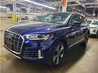 2021 Audi Q7 Premium Plus Синий vin: WA1LXAF72MD014929