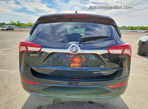 LRBFXBSA3KD009504 2019 BUICK ENVISION Черный Вид салона спереди
