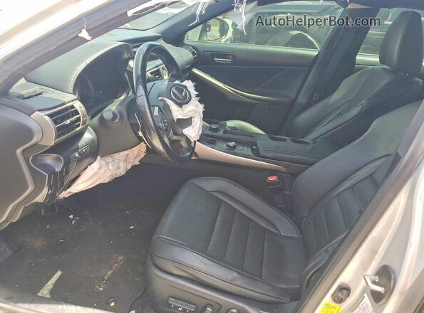 JTHBA1D27G5038442 2016 LEXUS IS Серебряный Вид панели приборов