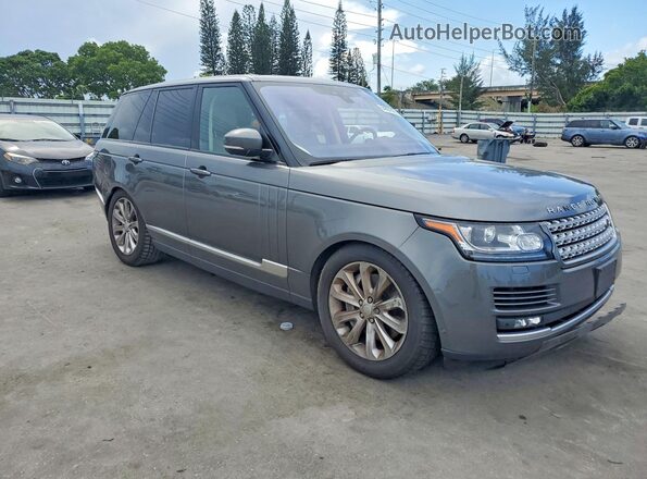 SALGS2FV8HA325405 2017 LAND ROVER RANGE Серый Вид спереди