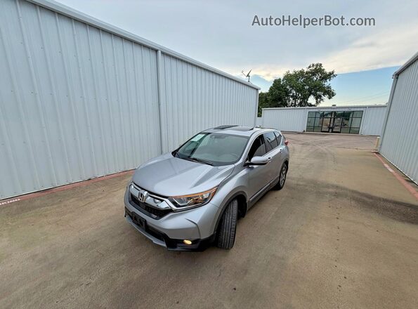 7FARW2H86JE045642 2018 HONDA CR-V Silver Trasero derecho