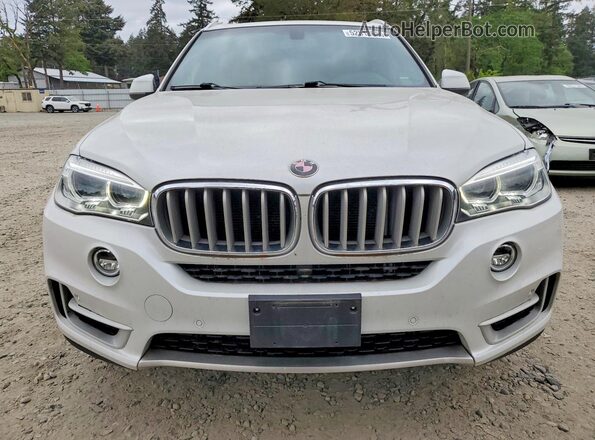 5UXKR0C57H0V68925 2017 BMW X5 Белый Вид сзади