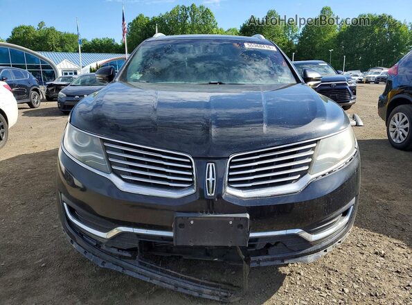 2LMPJ8LP1HBL29397 2017 LINCOLN MKX Черный Вид сзади