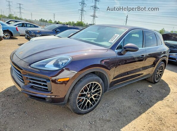 WP1AA2AYXKDA04052 2019 PORSCHE CAYENNE Burgundy Rear left