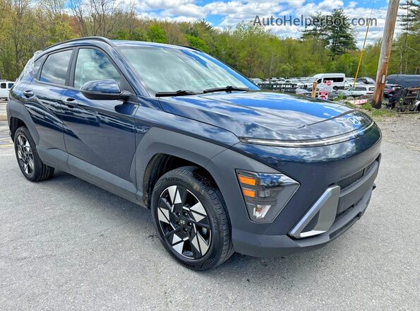 KM8HBCAB3SU203583 2025 HYUNDAI KONA Синий Вид спереди
